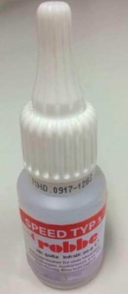 5062 Sekundenkleber SPEED Typ1 dünn weiß 20g