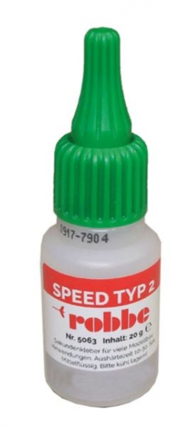 5063 Sekundenkleber SPEED Typ 2 medium grün 20g