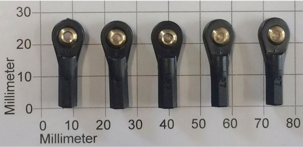 5201 Kugelgelenk/Kugel 6,5mm / M3 / B2,5 - 5 Stück