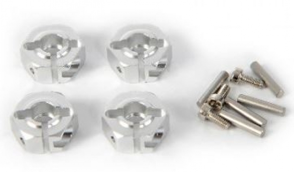 530003 Radmitnehmer 12mm ALU/klemmbar TT01 4 Stück