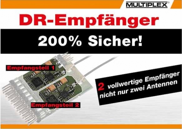 55819 Empfänger M-LINK RX-7-DR compact
