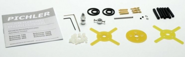 C6128 BL-Motor SCHNURZZ 20G 1350kv 2-3S/6A