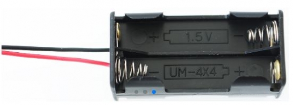 58713 Batteriebox 4x AAA/Micro Würfel/0,14²