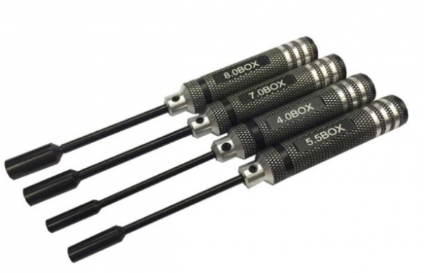 59000011 Tool-Set "BOX" Steckschlüssel 4/5,5/7/8