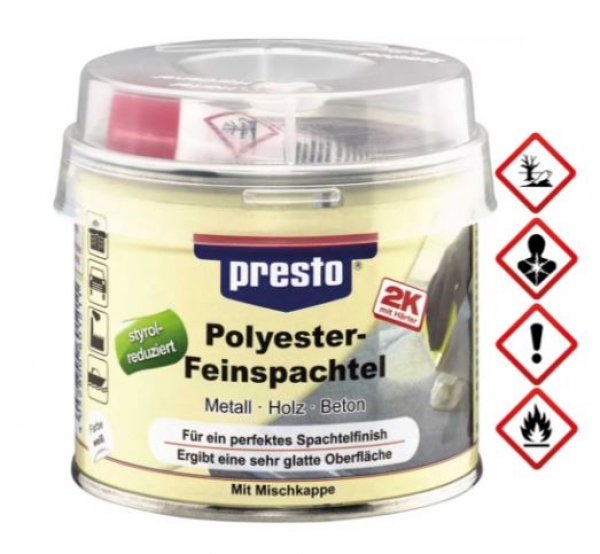 601211 PrestoFlex Poly-Feinspachtel 250g