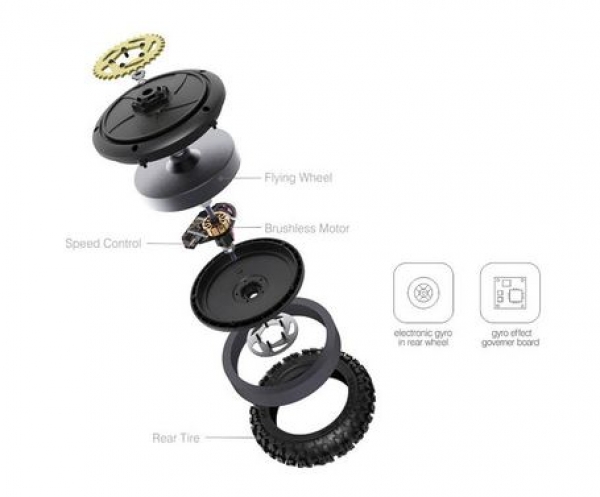 SK700001 RC-Motorrad SuperRider-SR5 SkyRC RTR