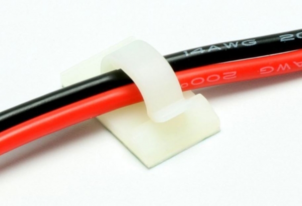 7062-11 Kabelhalter Clip 11mm Nylon 5 Stück