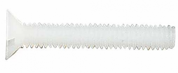 713347 M4x40 Senkschrauben Nylon 10 Stück
