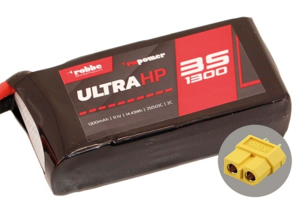 7333 Lipo 11,1/1300 RoPowerUltra HP 2S XT60/XH