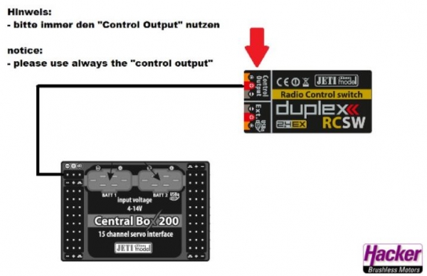 80001227 DUPLEX 2,4EX RC-Switch DS/DC