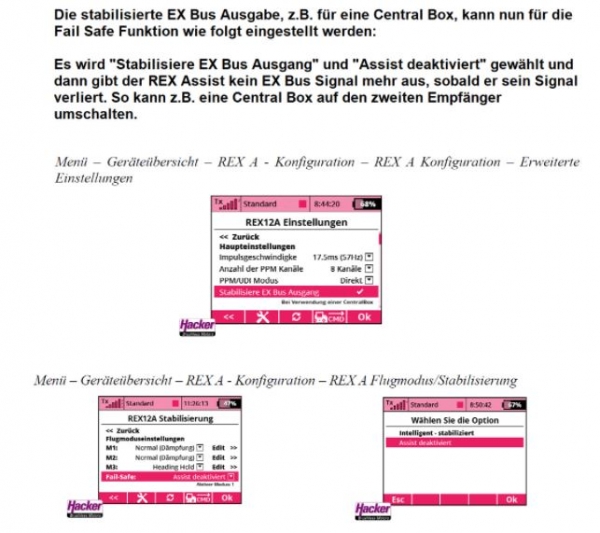 80001244 Empfänger Jeti-DUPLEX REX-12EX/Assist