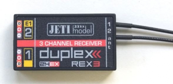 80001248 Empfänger Jeti-DUPLEX REX-3EX