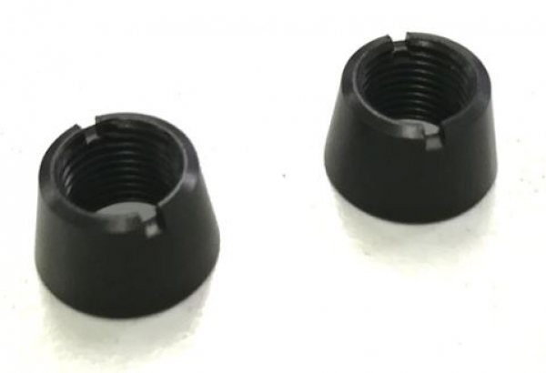 80001904 Ziermutter DS-12/14/16 schwarz 2 Stück