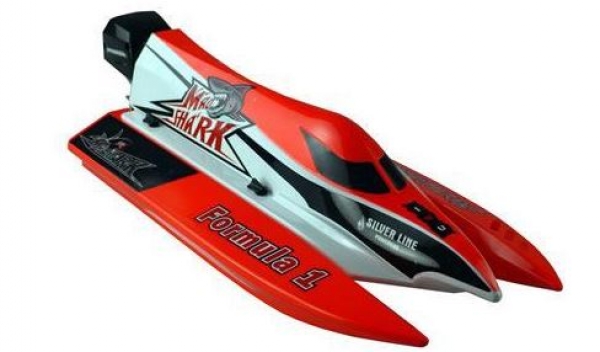 JOY8205V2 MAD SHARK Rennboot Brushless rot