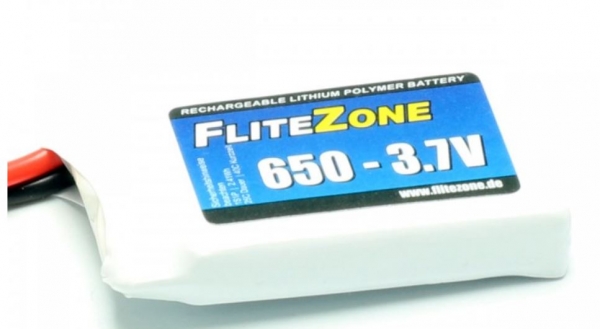 C8419 Lipo 3,7/650 FliteZone 45x25x9 BEC