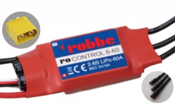 8711 BL-Regler RoControl 6-60 2-6S BEC5A