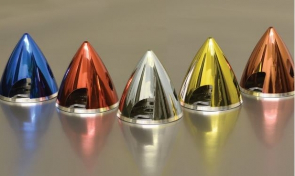 Spinner 89mm K/ALU-Rückplatte chrom