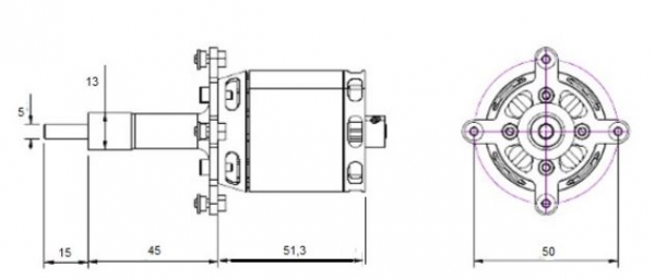 97826704 BL-Motor Hacker A40-10L V2 14P. Glider