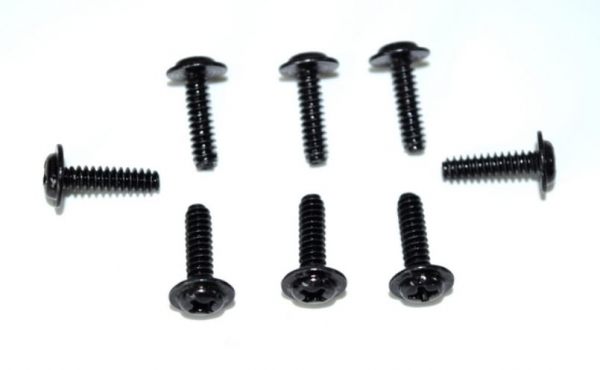1230223 Schneidschrauben 3x11mm Kreuzschlitz/Scheibe Kopf 8 Stück