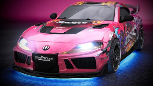 10041 1:43 4WD Drift/Race Car SUPRA RTR - 1087X pink