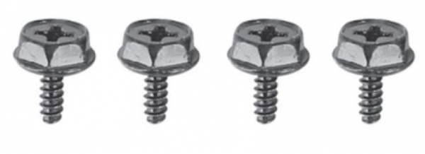 30-WJ07 Schneidschrauben 2,6x11/15 mm Locknuts 4 Stück