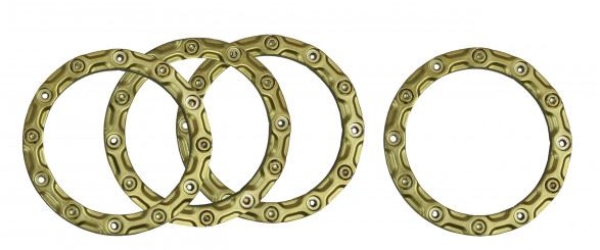 021-17223138A FELGENRINGE GOLD 1:10, 4 STÜCK