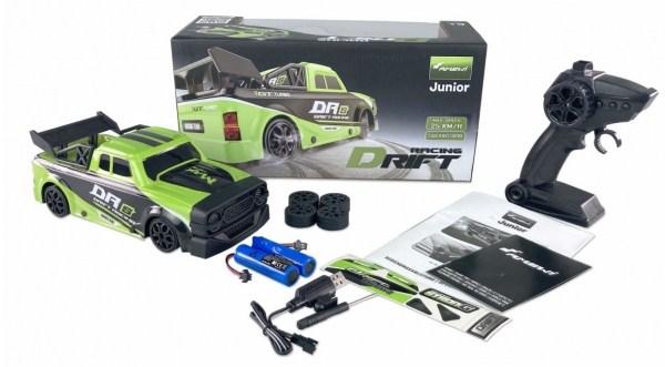 21101 Drift RACING-CAR DRS/4WD 1:18 grün