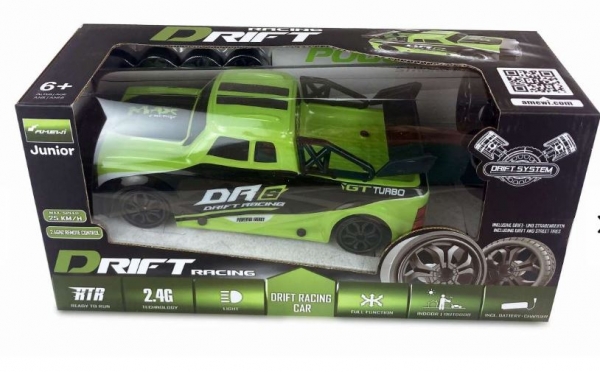 21101 Drift RACING-CAR DRS/4WD 1:18 grün