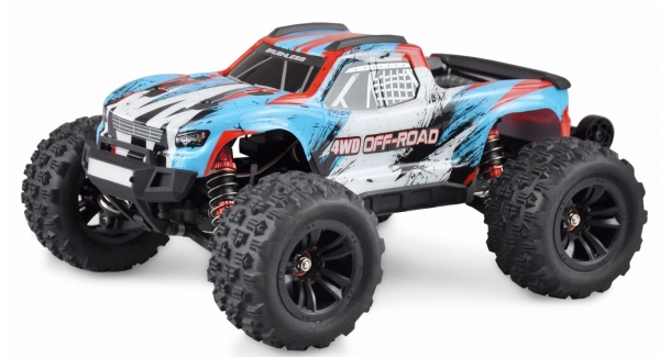 22627 HYPER GO MONSTERTRUCK BRUSHLESS 4WD 1:16 RTR BLAU/WEISS