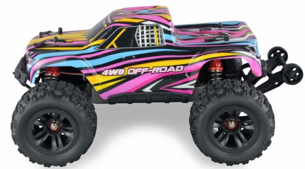 22628 HYPER GO MONSTERTRUCK BRUSHLESS 4WD 1:16 RTR BLAU/ROT