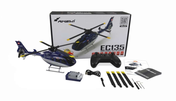 25332 THE FLYING BULLS EC135 PRO BRUSHLESS 6-KANAL 352MM HELIKOPTER 6G RTF