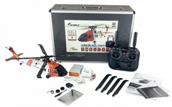 25337 UH60 BLACK HAWK COASTGUARD HELIKOPTER 6G/3D GPS RTF