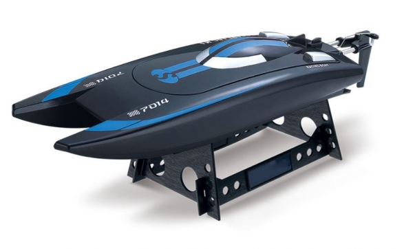 Rennkatamaran 7014 35cm RTR-Set sz/blau