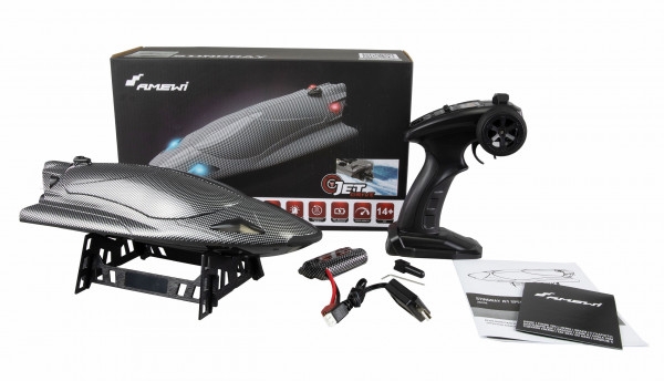 26108 STINGRAY SPEEDBOOT MIT JETANTRIEB 335MM RTR CARBON-OPTIK