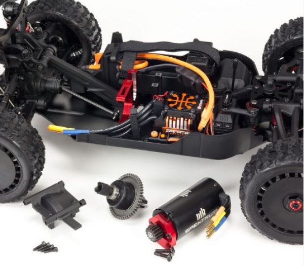 ARA8606V5 Arrma ARA8606V5 TYPHON 6S 4WD BLX 1/8 Buggy RTR Black