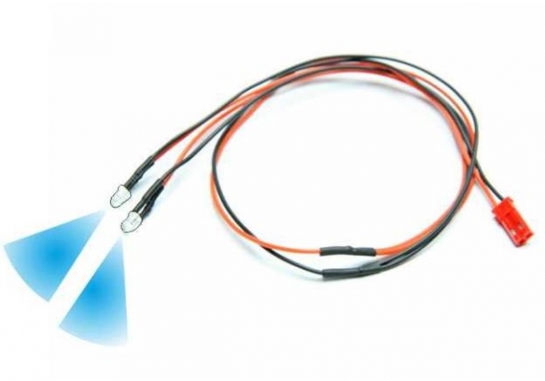 C9332 LED 5-10V/blau 5mm BEC-St. 2St. pm