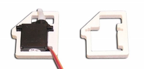 D220-HALASXX Einbaurahmen D-Power-Servos 2er Serie