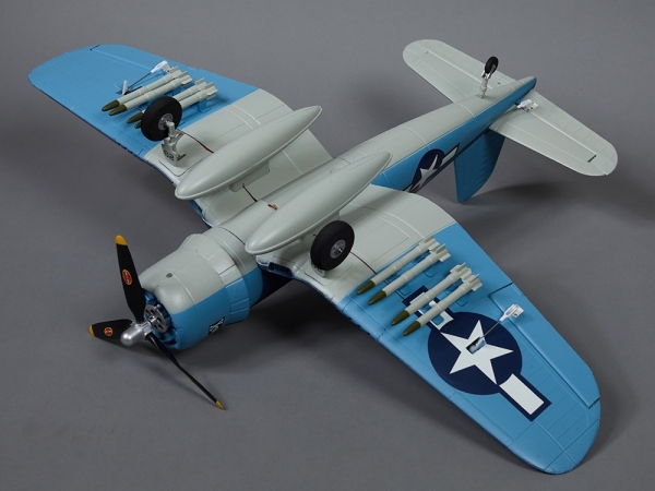DB001PB DERBEE F4U-Corsair 75cm PNP blau Warbird
