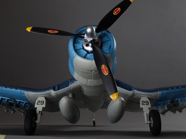 DB001PB DERBEE F4U-Corsair 75cm PNP blau Warbird