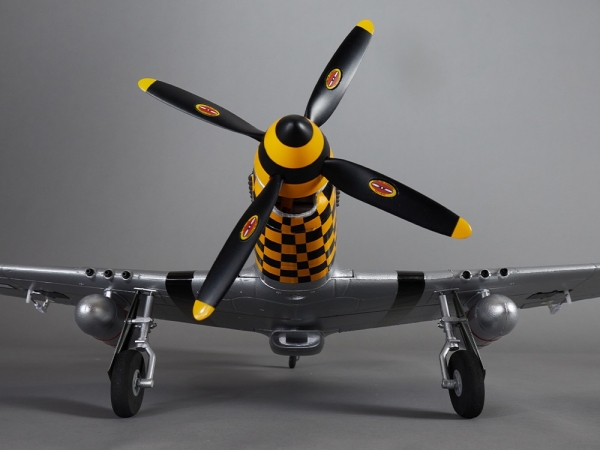 DB003PG DERBEE P51D-Mustang 75cm PNP gelb Warbird