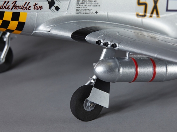 DB003PG DERBEE P51D-Mustang 75cm PNP gelb Warbird