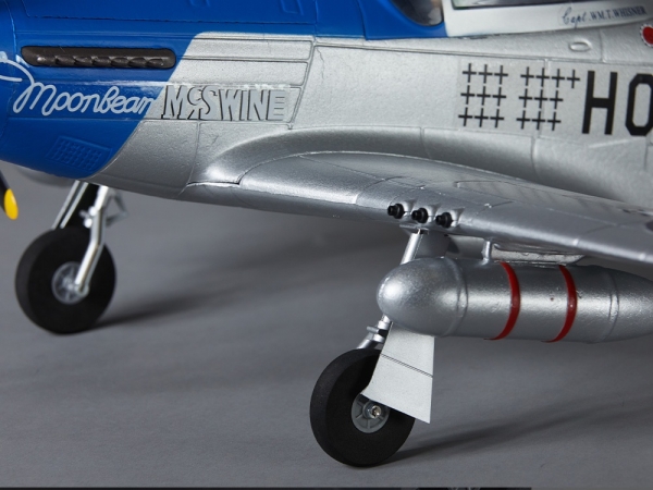 DB004PB DERBEE P51D-Mustang 75cm PNP blua Warbird