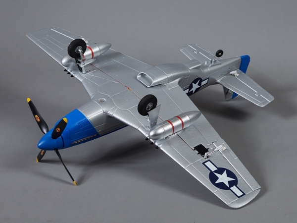 DB004PB DERBEE P51D-Mustang 75cm PNP blua Warbird