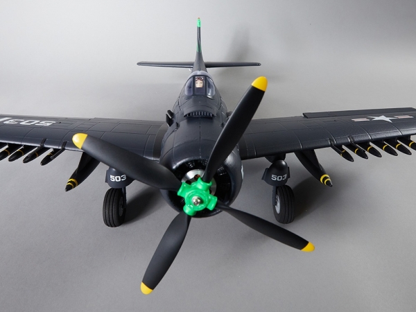 DB005PB DERBEE A1-Skyraider 80cm PNP blau Warbird