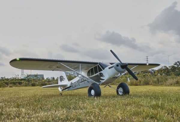 DPFMS138P-REFV2 FMS Piper PA-18 Super Cub PNP - 130 cm - inkl. Reflex Gyro