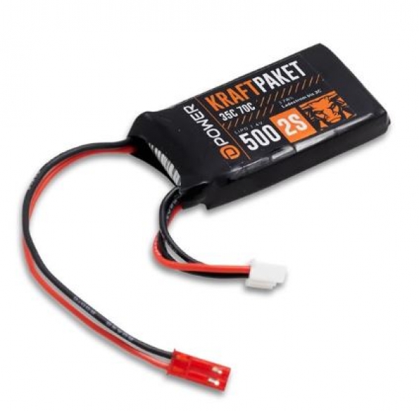 KP5002 KRAFTPAKET 500 2S LIPO 7,4 V 35/70C - BEC