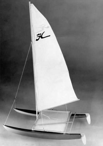 DS1101 Hobie Cat Segelboot schwimmfähig Bausatz
