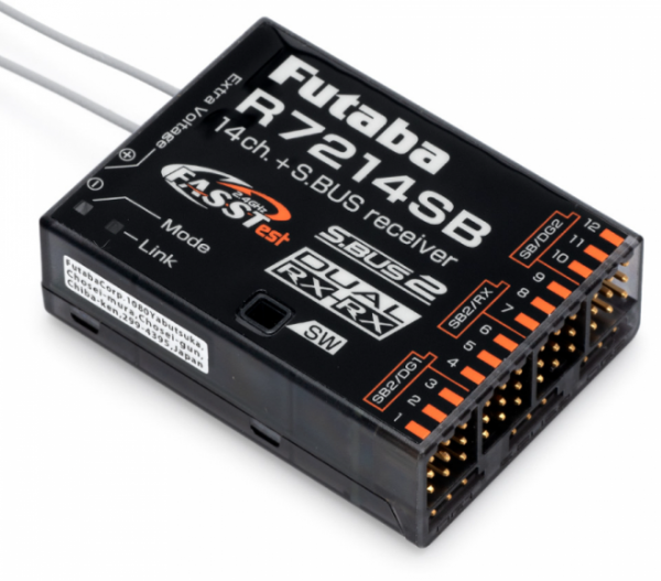 FPR7214SB Empfänger Futaba R7214SB 2,4 GHz FASSTest
