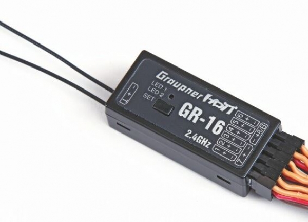 33508 Empfänger HoTT GR-16 8K