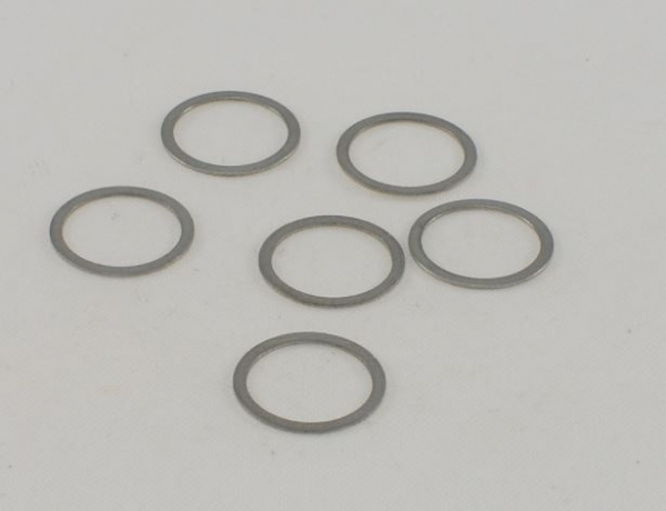 G36910 Zehntelscheiben 10x12,5x0,1mm 6 Stück